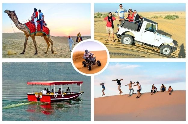 Rajasthan adventure tour package with desert safari and outdoor activities