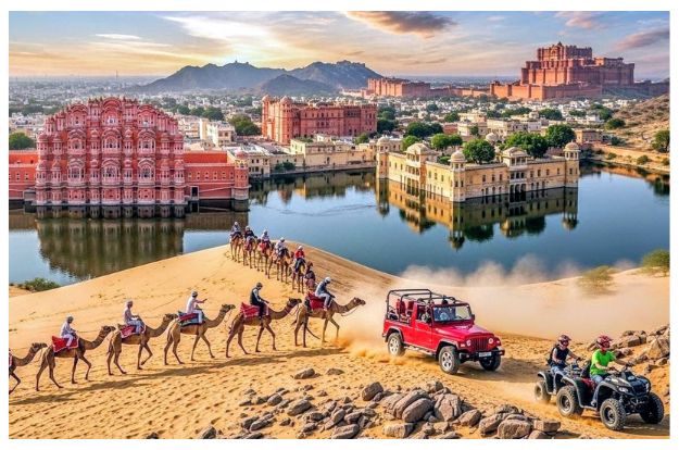 Traditional Rajasthan tour package covering Jaipur Jodhpur Udaipur Jaisalmer